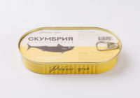 Скумбрия филе бланшированная в масле, 175 г