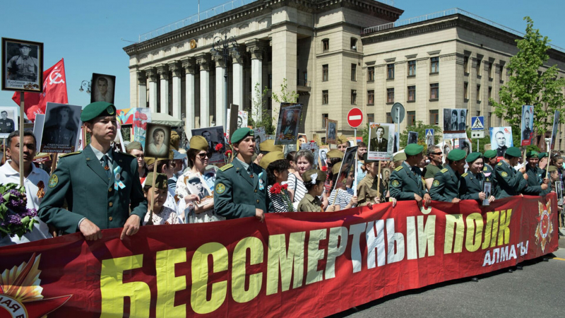 9 мая в Алматы пройдет шествие "Бессмертного полка"