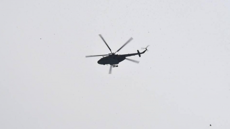 В Алматинской области пропал военный вертолет EC-145 