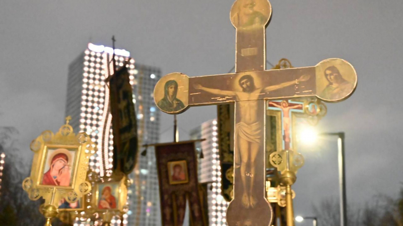 В Астане проходят крещенские купания